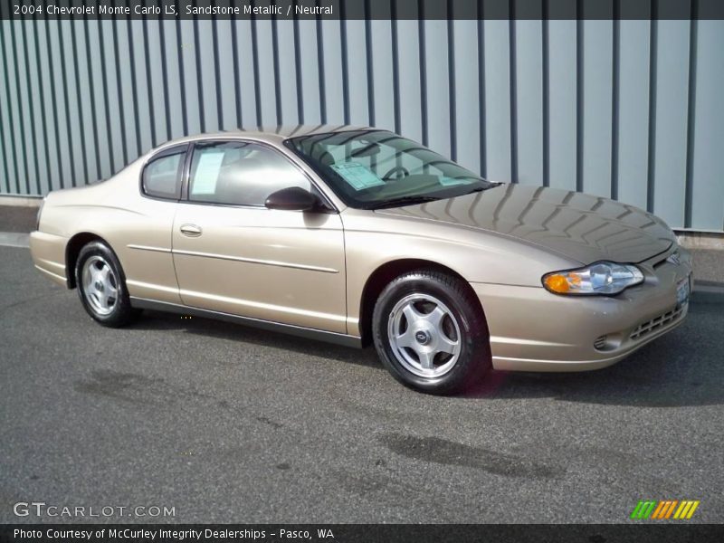 Sandstone Metallic / Neutral 2004 Chevrolet Monte Carlo LS