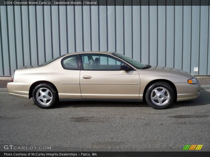 Sandstone Metallic / Neutral 2004 Chevrolet Monte Carlo LS