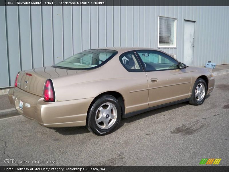 Sandstone Metallic / Neutral 2004 Chevrolet Monte Carlo LS