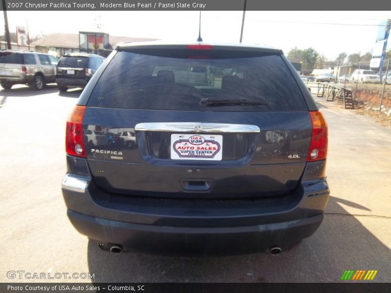 Modern Blue Pearl / Pastel Slate Gray 2007 Chrysler Pacifica Touring