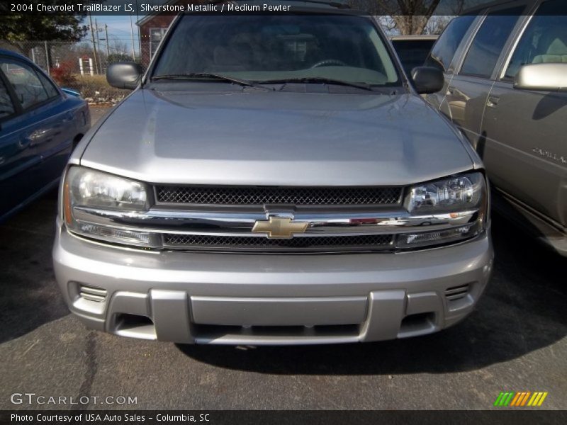 Silverstone Metallic / Medium Pewter 2004 Chevrolet TrailBlazer LS