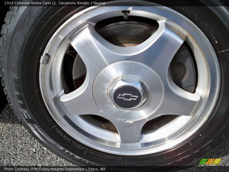 Sandstone Metallic / Neutral 2004 Chevrolet Monte Carlo LS