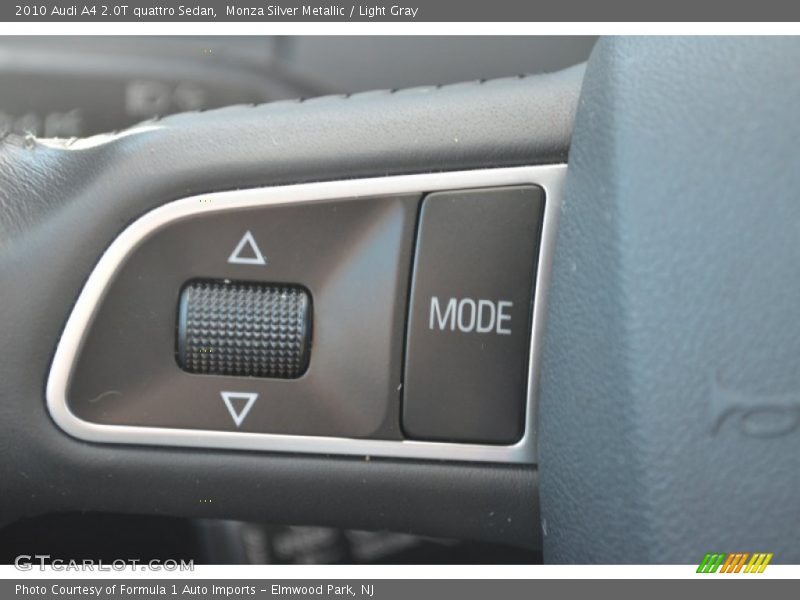 Monza Silver Metallic / Light Gray 2010 Audi A4 2.0T quattro Sedan