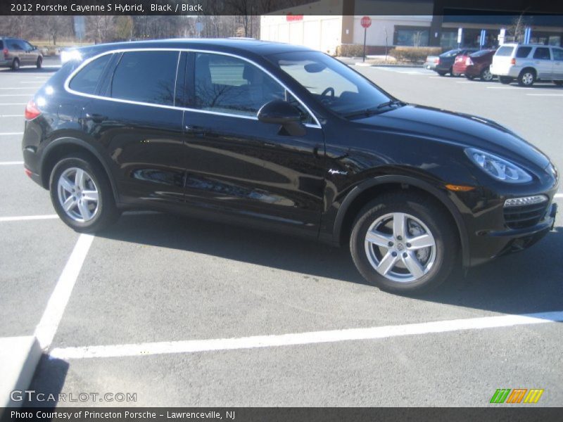 Black / Black 2012 Porsche Cayenne S Hybrid