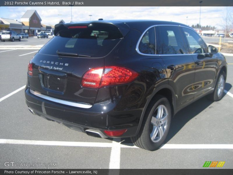 Black / Black 2012 Porsche Cayenne S Hybrid