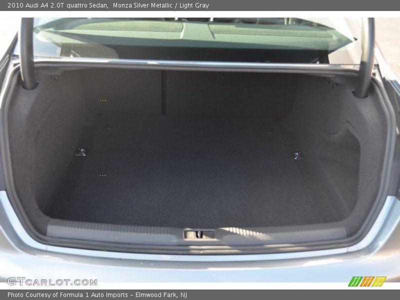 Monza Silver Metallic / Light Gray 2010 Audi A4 2.0T quattro Sedan