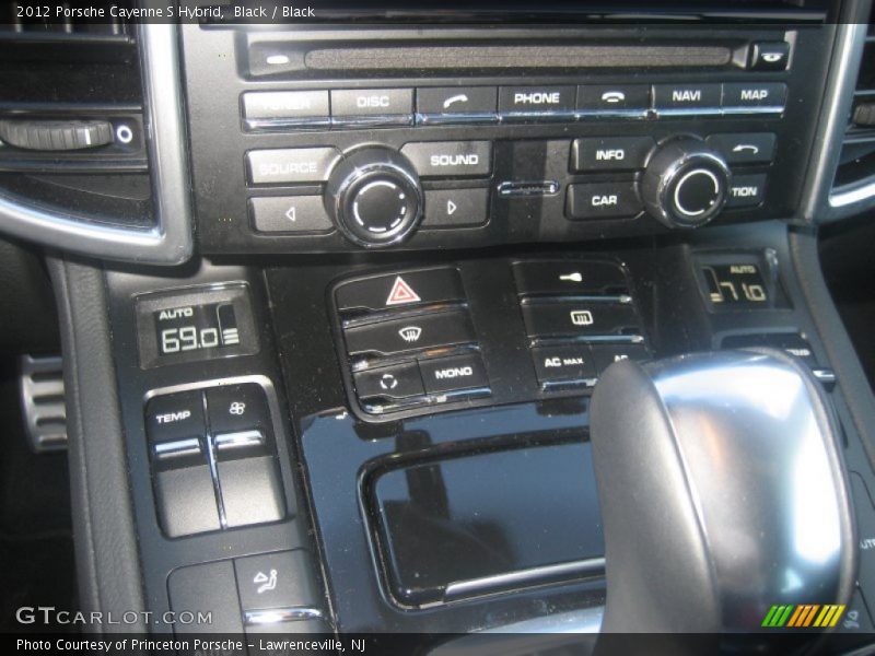 Black / Black 2012 Porsche Cayenne S Hybrid