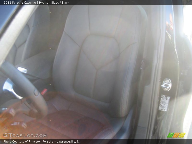 Black / Black 2012 Porsche Cayenne S Hybrid