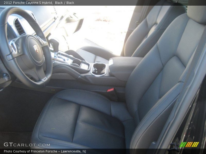 Black / Black 2012 Porsche Cayenne S Hybrid