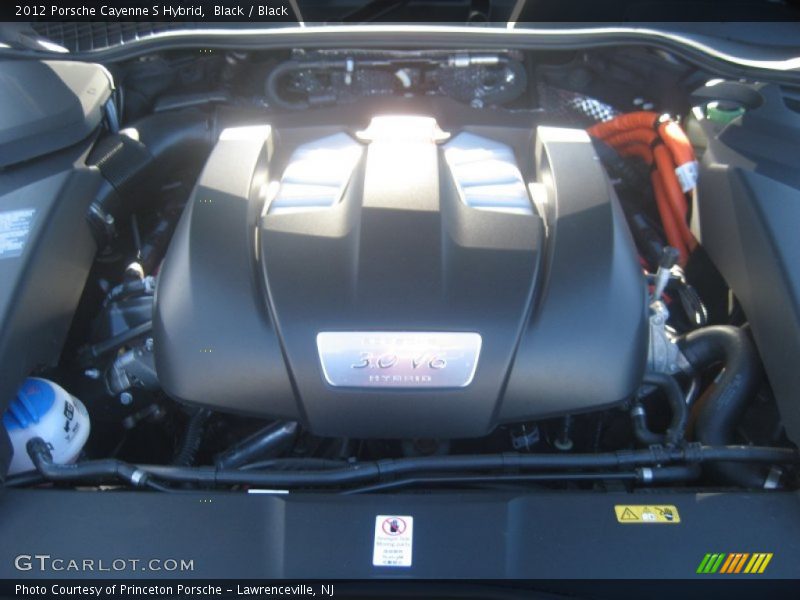 Black / Black 2012 Porsche Cayenne S Hybrid