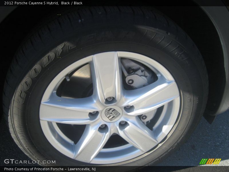 Black / Black 2012 Porsche Cayenne S Hybrid
