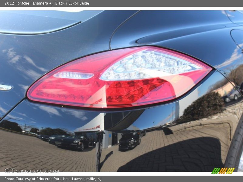 Black / Luxor Beige 2012 Porsche Panamera 4