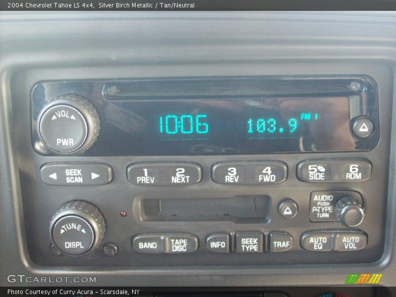 Silver Birch Metallic / Tan/Neutral 2004 Chevrolet Tahoe LS 4x4