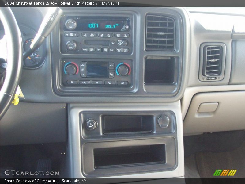 Silver Birch Metallic / Tan/Neutral 2004 Chevrolet Tahoe LS 4x4