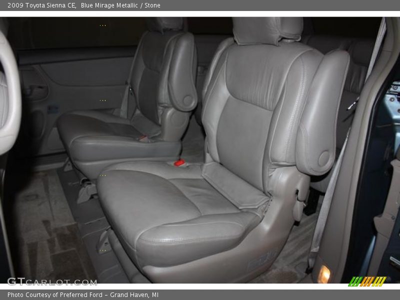 Blue Mirage Metallic / Stone 2009 Toyota Sienna CE
