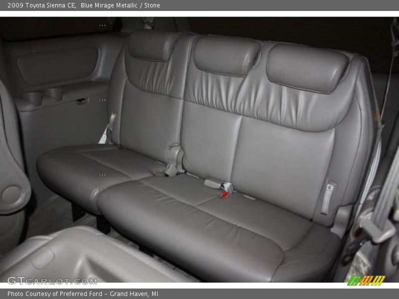 Blue Mirage Metallic / Stone 2009 Toyota Sienna CE