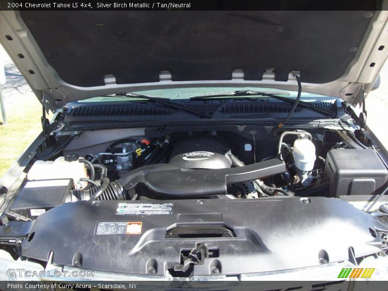 Silver Birch Metallic / Tan/Neutral 2004 Chevrolet Tahoe LS 4x4