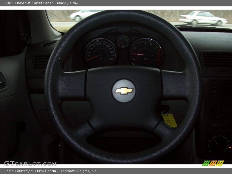 Black / Gray 2005 Chevrolet Cobalt Sedan