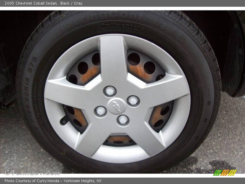 Black / Gray 2005 Chevrolet Cobalt Sedan