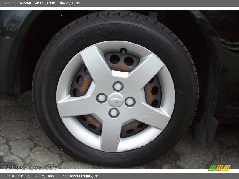Black / Gray 2005 Chevrolet Cobalt Sedan