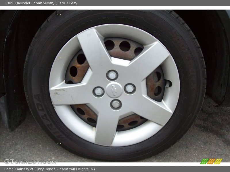 Black / Gray 2005 Chevrolet Cobalt Sedan