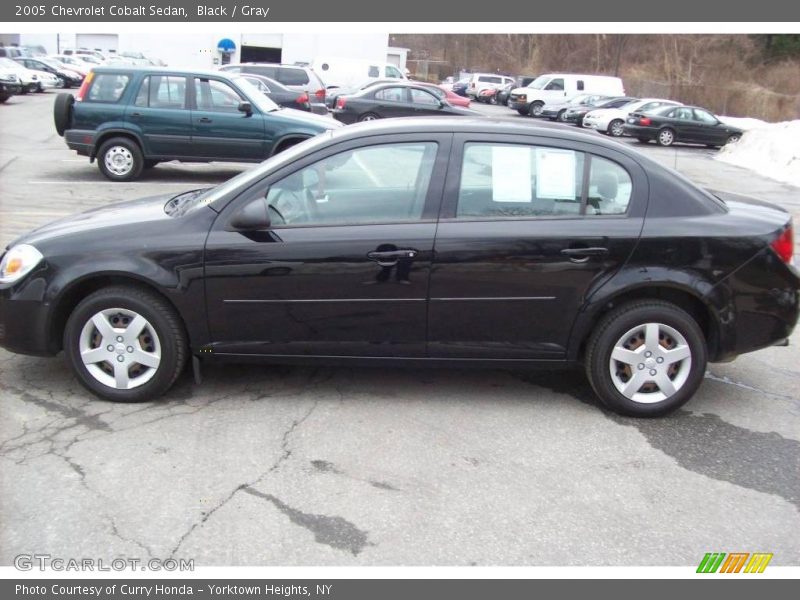 Black / Gray 2005 Chevrolet Cobalt Sedan