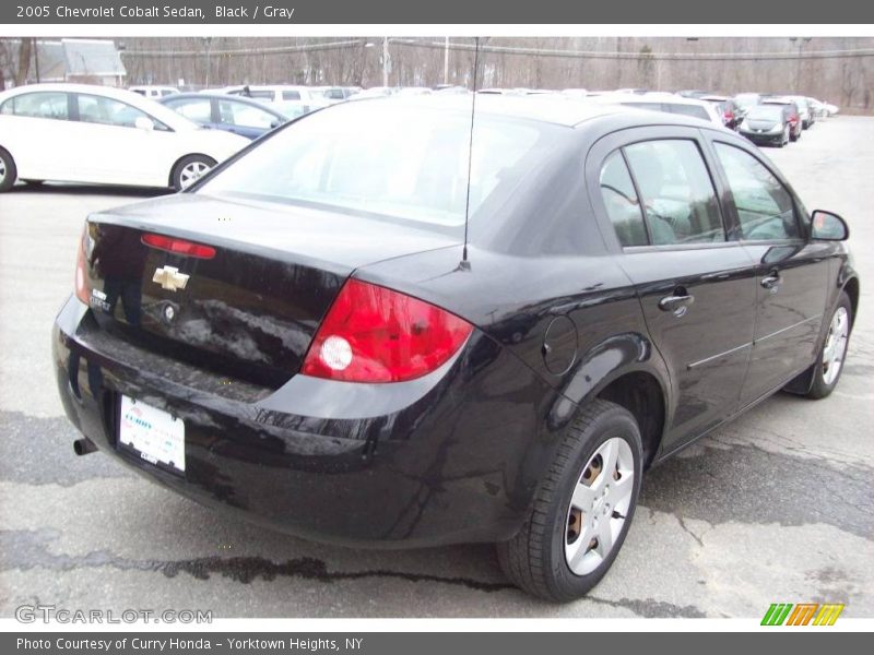 Black / Gray 2005 Chevrolet Cobalt Sedan