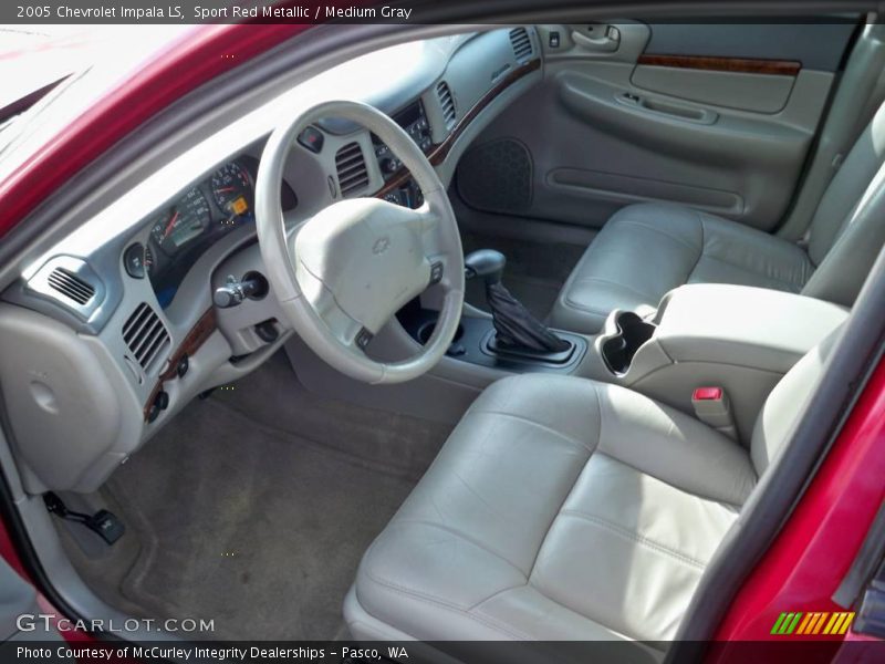 Sport Red Metallic / Medium Gray 2005 Chevrolet Impala LS