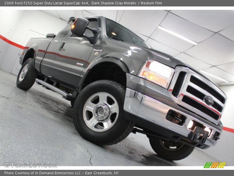 Dark Shadow Gray Metallic / Medium Flint 2006 Ford F250 Super Duty Lariat SuperCab 4x4