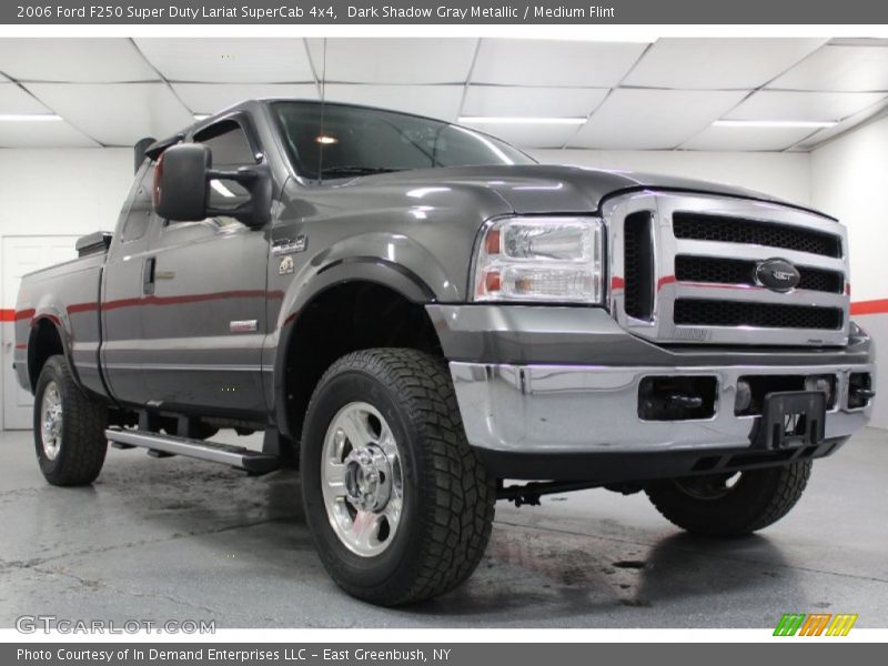 Dark Shadow Gray Metallic / Medium Flint 2006 Ford F250 Super Duty Lariat SuperCab 4x4