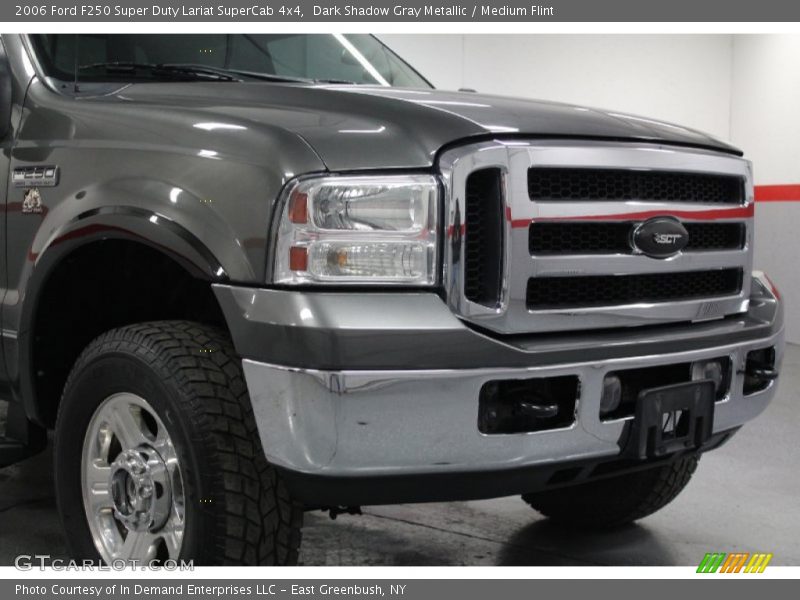 Dark Shadow Gray Metallic / Medium Flint 2006 Ford F250 Super Duty Lariat SuperCab 4x4