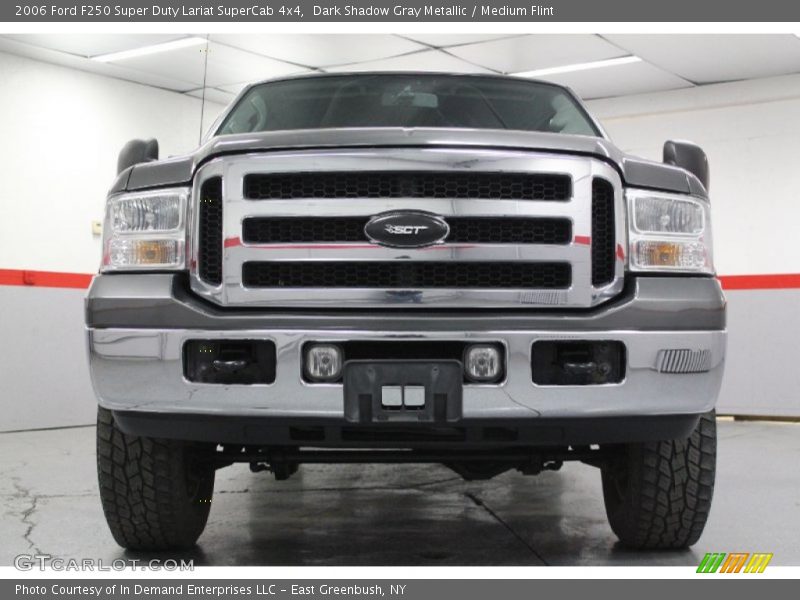 Dark Shadow Gray Metallic / Medium Flint 2006 Ford F250 Super Duty Lariat SuperCab 4x4