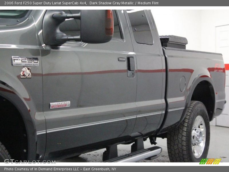 Dark Shadow Gray Metallic / Medium Flint 2006 Ford F250 Super Duty Lariat SuperCab 4x4