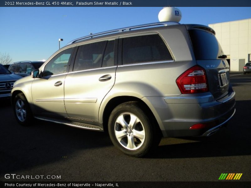 Paladium Silver Metallic / Black 2012 Mercedes-Benz GL 450 4Matic