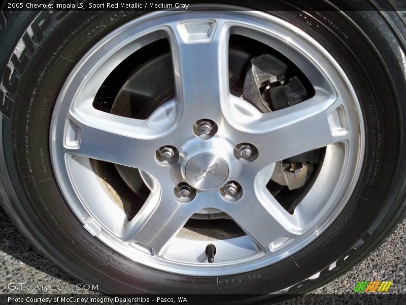 Sport Red Metallic / Medium Gray 2005 Chevrolet Impala LS