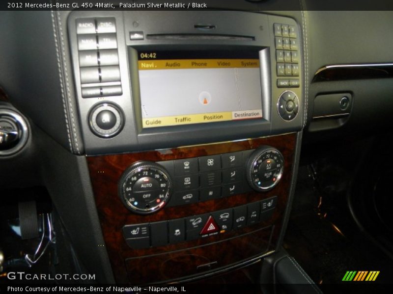 Paladium Silver Metallic / Black 2012 Mercedes-Benz GL 450 4Matic