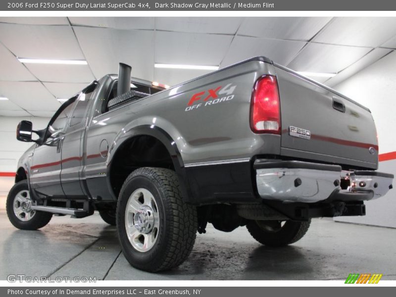 Dark Shadow Gray Metallic / Medium Flint 2006 Ford F250 Super Duty Lariat SuperCab 4x4