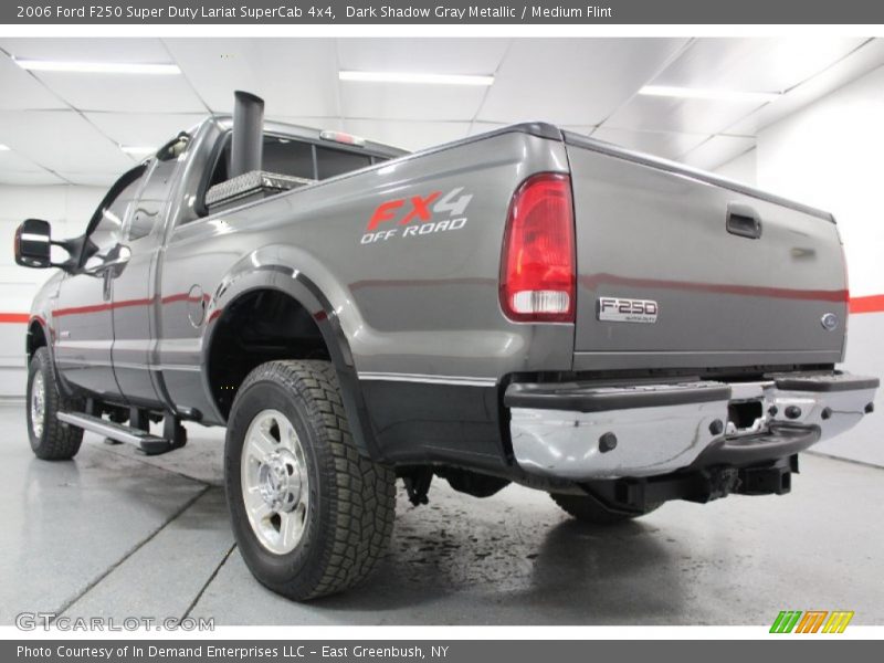 Dark Shadow Gray Metallic / Medium Flint 2006 Ford F250 Super Duty Lariat SuperCab 4x4