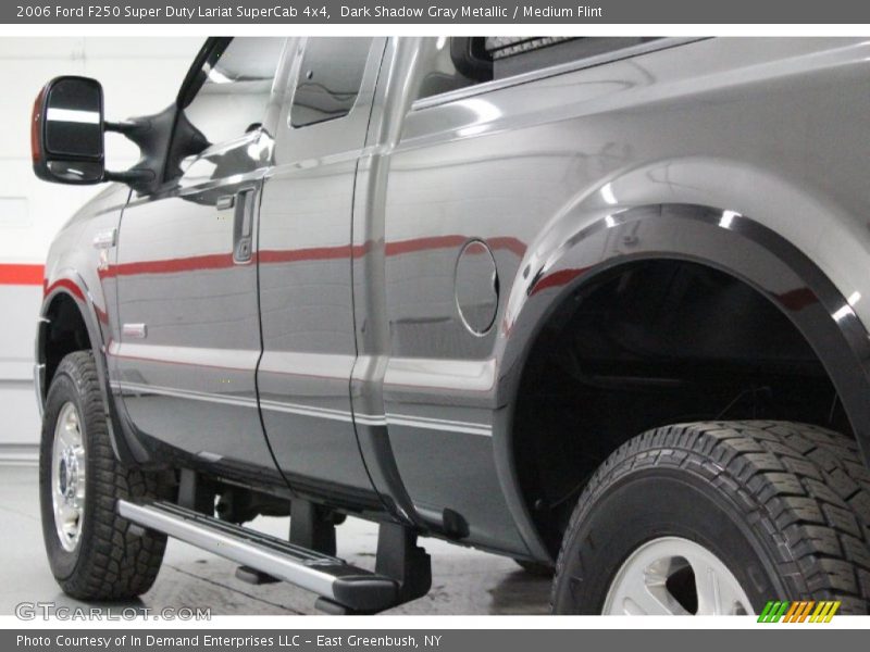 Dark Shadow Gray Metallic / Medium Flint 2006 Ford F250 Super Duty Lariat SuperCab 4x4