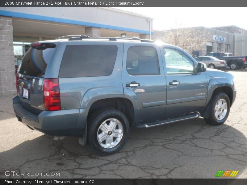 Blue Granite Metallic / Light Titanium/Ebony 2008 Chevrolet Tahoe Z71 4x4