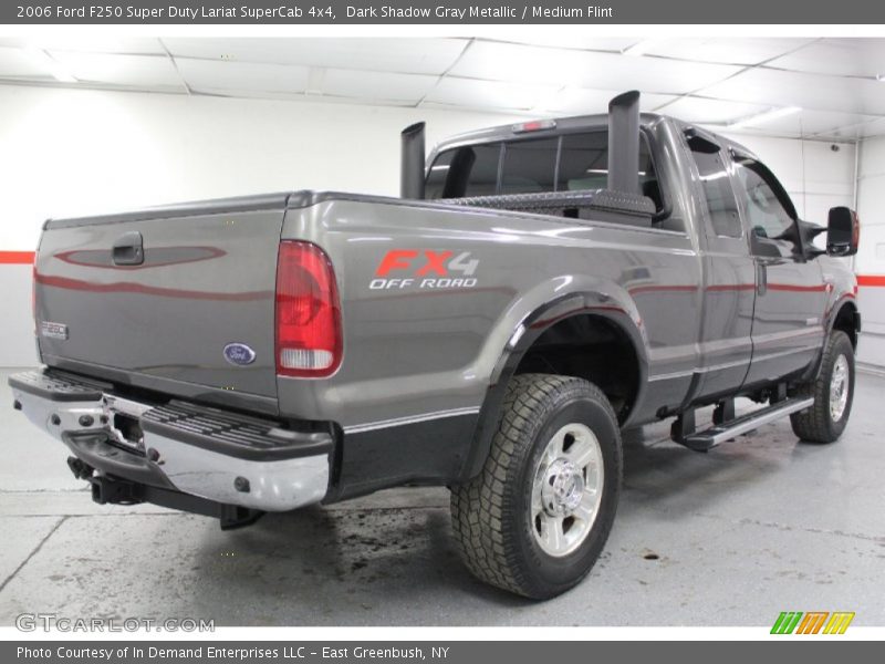 Dark Shadow Gray Metallic / Medium Flint 2006 Ford F250 Super Duty Lariat SuperCab 4x4