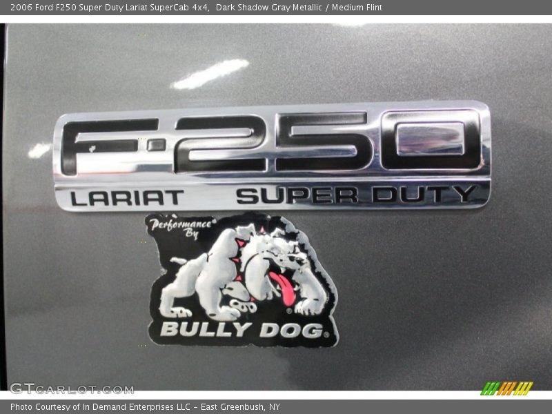 Dark Shadow Gray Metallic / Medium Flint 2006 Ford F250 Super Duty Lariat SuperCab 4x4
