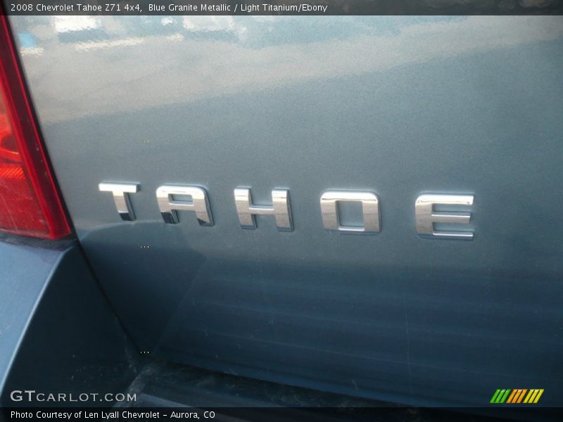 Blue Granite Metallic / Light Titanium/Ebony 2008 Chevrolet Tahoe Z71 4x4