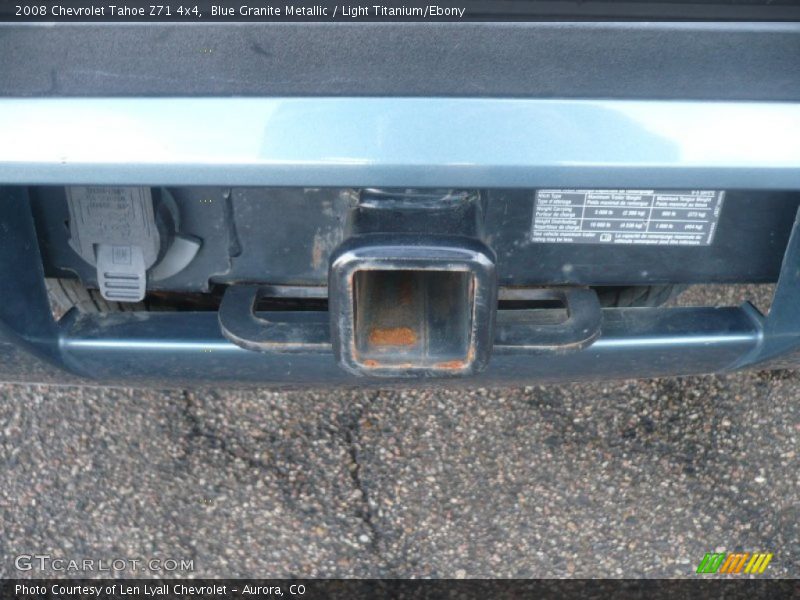 Blue Granite Metallic / Light Titanium/Ebony 2008 Chevrolet Tahoe Z71 4x4