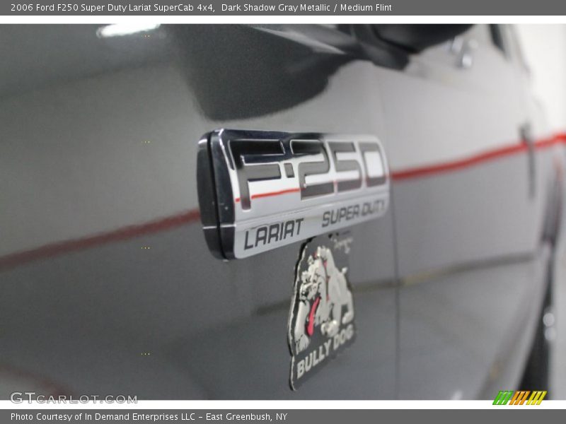 Dark Shadow Gray Metallic / Medium Flint 2006 Ford F250 Super Duty Lariat SuperCab 4x4