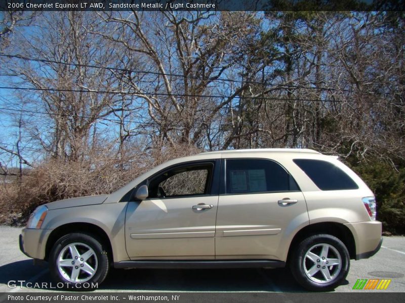 Sandstone Metallic / Light Cashmere 2006 Chevrolet Equinox LT AWD