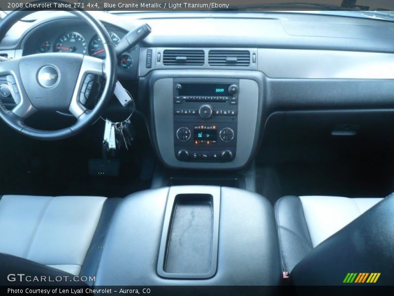 Blue Granite Metallic / Light Titanium/Ebony 2008 Chevrolet Tahoe Z71 4x4