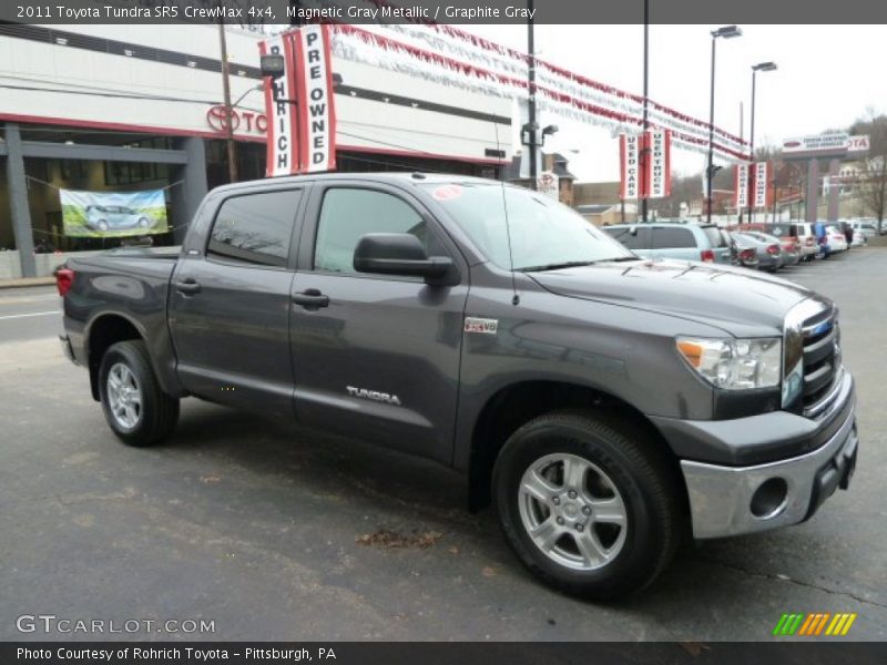 Magnetic Gray Metallic / Graphite Gray 2011 Toyota Tundra SR5 CrewMax 4x4