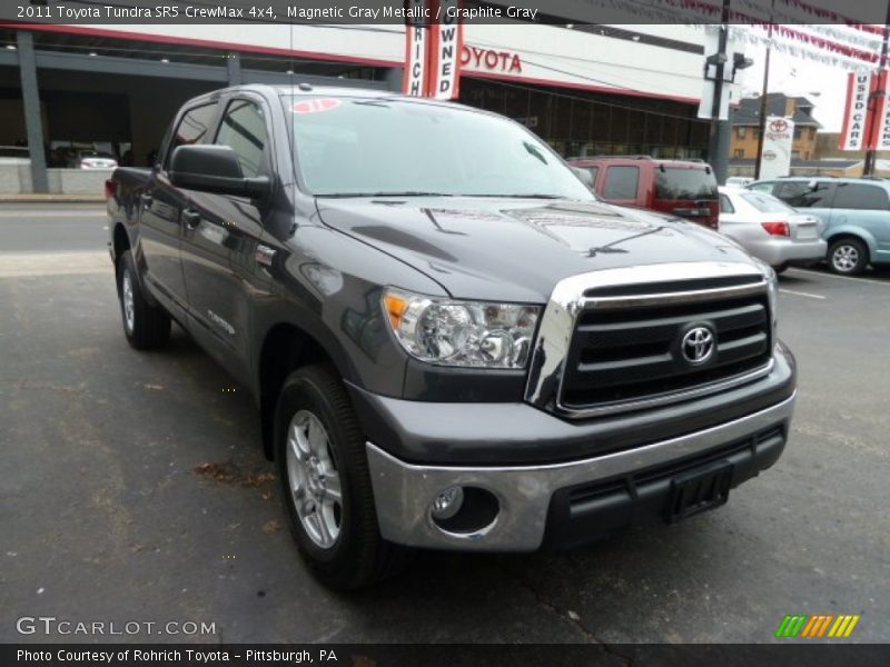 Magnetic Gray Metallic / Graphite Gray 2011 Toyota Tundra SR5 CrewMax 4x4