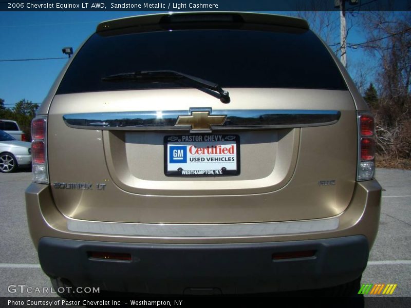 Sandstone Metallic / Light Cashmere 2006 Chevrolet Equinox LT AWD